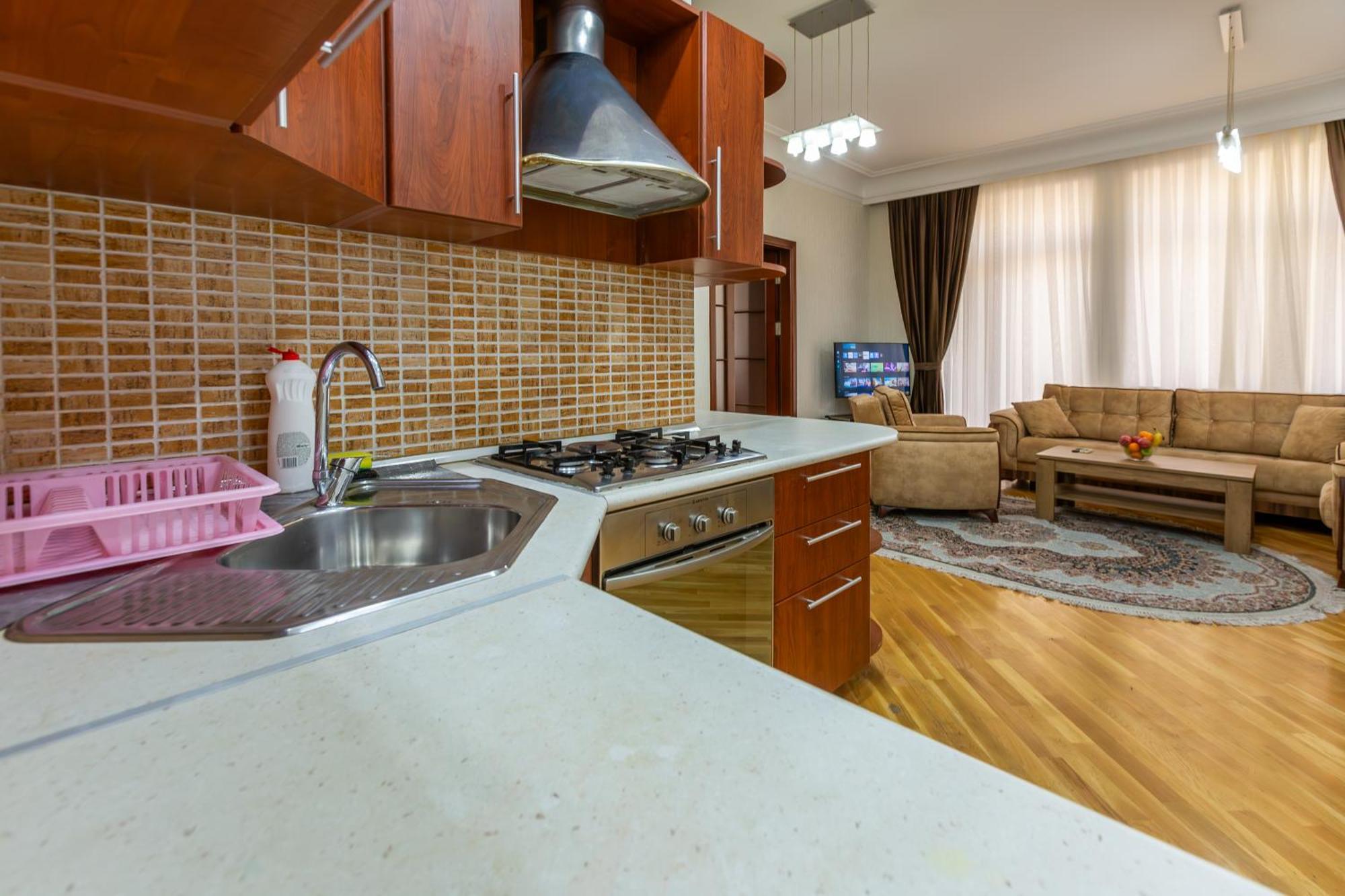 Sahil Luxury Apartment Bakü Dış mekan fotoğraf